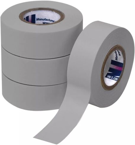 شريط ملصقات Nev's Ink TC-75-Gray، عرض 3/4 بوصة، طول 500 بوصة، لون رمادي (علبة مكونة من 16 قطعة) in Kuwait