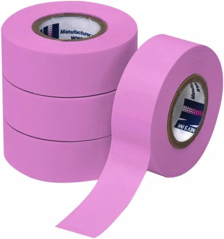 شريط ملصقات Nev's Ink TC-75-Magenta، عرض 3/4 بوصة، طول 500 بوصة، لون أرجواني (علبة مكونة من 16 قطعة) in Kuwait