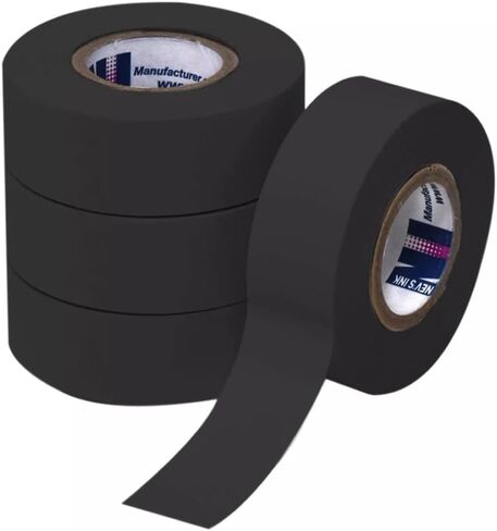شريط ملصقات Nev's Ink TC-75-Black، عرض 3/4 بوصة، طول 500 بوصة، لون أسود (علبة مكونة من 16 قطعة) in Kuwait