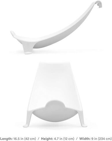 Stokke Flexi Bath Newborn Support, White - Made to Fit Stokke Flexi Bath Foldable Baby Bathtub - Lightweight, Convenient, Comfortable & Safe - Best for Babies Up to Eight Months or 17.6 lbs in Saudi Arabia