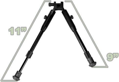 ارتفاع قابل للتعديل من الألومنيوم Bipod OP-I التكتيكي يناسب سكة Picatinny in Saudi Arabia