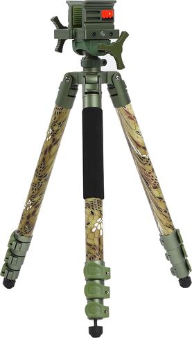 Clamping Tripod Rest Camo Tripod Stand with Integrated Clamp Head Bubble Level Sturdy Aluminum Frame Lightweight Adjustable Legs for Outdoors in Saudi Arabia