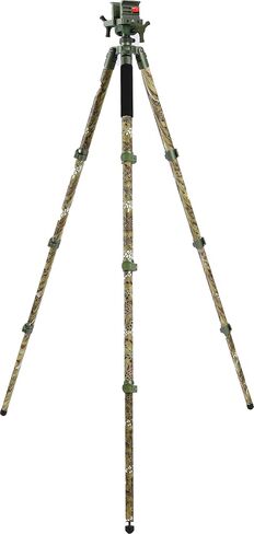 Clamping Tripod Rest Camo Tripod Stand with Integrated Clamp Head Bubble Level Sturdy Aluminum Frame Lightweight Adjustable Legs for Outdoors in Saudi Arabia