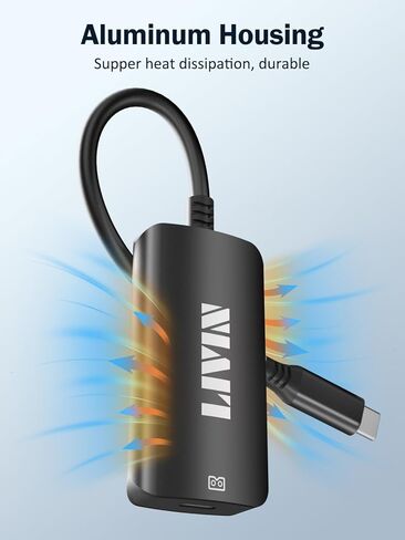 HDMI to USB C Adapter (4K@60Hz) Portable Monitor, AR Glasses XREAL One Air 2 Pro/VITURE Luma/RayNeo Air 3s/Rokid,HDMI Male(Source) to USB C Female(Display) Laptop,PS4/5,Xbox,Switch,ROG Ally,Steam Deck in Kuwait