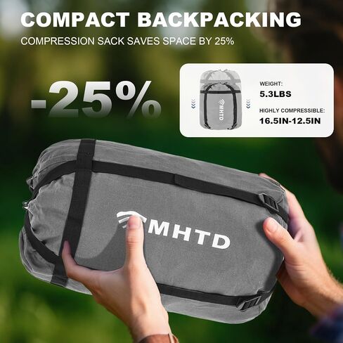Winter Cold Weather Sleeping Bag for Adults 0 Degree,Cotton Canvas with YKK Zipper Compact Backpacking Mummy Camping Sleeping Bag in Saudi Arabia