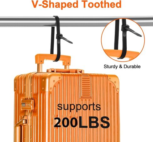 Zip Ties Heavy Duty ，12+12+18 Inch V-Shaped Toothed Double Sided Assorted Size With 200 LBS Tensile Strength Cable Wire Ties Adjustable More Durable Nylon Tie Wraps for Indoor Outdoor（150 Pack） in Saudi Arabia