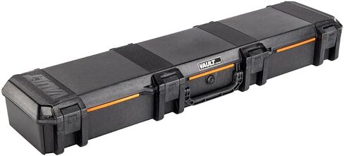 Pelican V770 Vault Single Scoped Rifle Case, Black, Bundle with V100 Vault Small Pistol Black Case in Saudi Arabia
