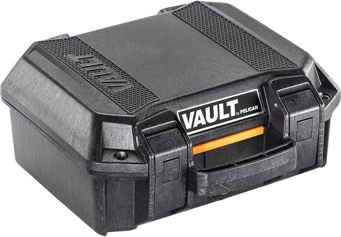 Pelican V770 Vault Single Scoped Rifle Case, Black, Bundle with V100 Vault Small Pistol Black Case in Saudi Arabia