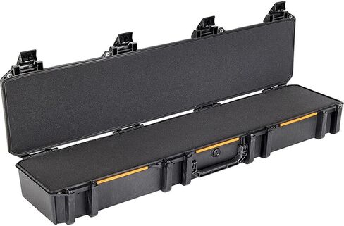 Pelican V770 Vault Single Scoped Rifle Case, Black, Bundle with V100 Vault Small Pistol Black Case in Saudi Arabia