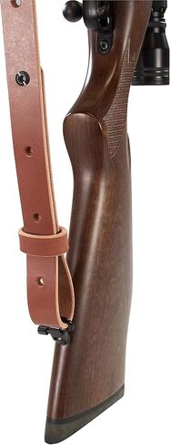 The Hunter -1" Wide Leather Rifle Sling by Nohma Leather in Saudi Arabia