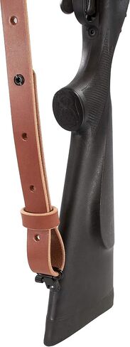 The Hunter -1" Wide Leather Rifle Sling by Nohma Leather in Saudi Arabia