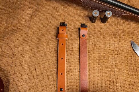 The Hunter -1" Wide Leather Rifle Sling by Nohma Leather in Saudi Arabia