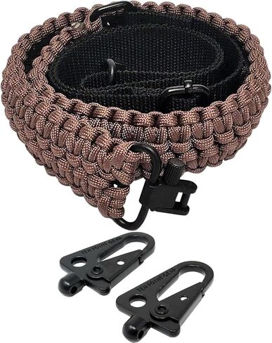 Extra Wide Gun Sling Paracord 550 Adjustable w/Swivels (Multiple Color Options) in Kuwait