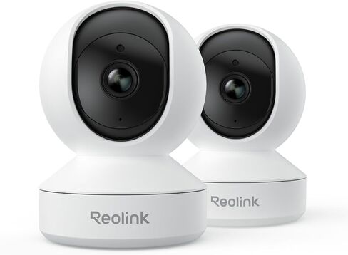 كاميرا داخلية REOLINK 4MP 2K E1، كاميرا أمان WiFi 6 مدمجة in Kuwait