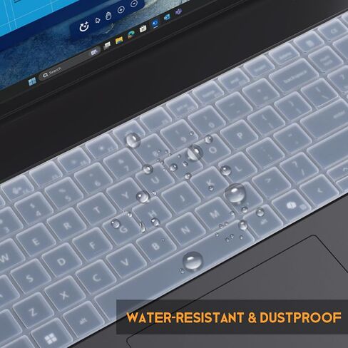 غطاء لوحة المفاتيح لجهاز 2025 Dell Pro 16 PC16250 PC16255 كمبيوتر محمول 16 بوصة، Dell Pro 16 Plus PB16250 PB16255 16 بوصة، Dell Pro Max 18 Plus MB1825 2025 2024 18 بوصة غلاف كمبيوتر محمول (لا يناسب Pro Max 16 MA16250)، أسود in Saudi Arabia