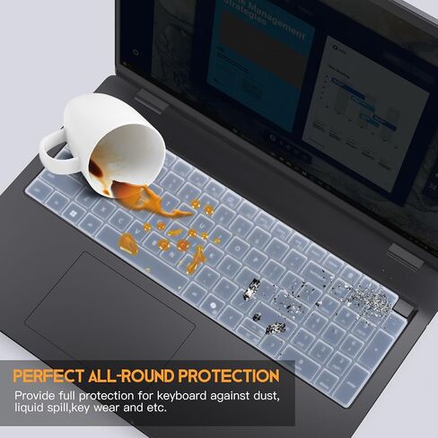 غطاء لوحة المفاتيح لجهاز 2025 Dell Pro 16 PC16250 PC16255 كمبيوتر محمول 16 بوصة، Dell Pro 16 Plus PB16250 PB16255 16 بوصة، Dell Pro Max 18 Plus MB1825 2025 2024 18 بوصة غلاف كمبيوتر محمول (لا يناسب Pro Max 16 MA16250)، أسود in Saudi Arabia