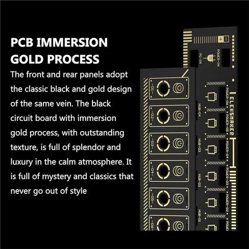 8 Port USB Docking Station, 8 Ports USB C Splitter, 8-Way Switch Total + Voice Control, 1.54-inch IPS Color Screen, 10 Levels Brightness Adjustment, for Phones, Tablets, Gadgets in Saudi Arabia