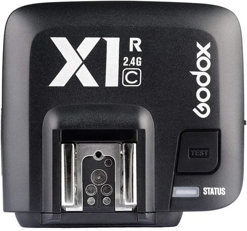 مستقبل مشغل فلاش لاسلكي من Godox X1R-N TTL 2.4G لكاميرا Nikon DSLR لكاميرا X1N Trigger + قماشة تنظيف Andoer in Saudi Arabia