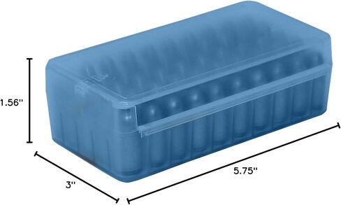 MTM P50SS-45-24 Pistol Side Slide 50-45 ACP, USA Made, Clear Blue in Saudi Arabia