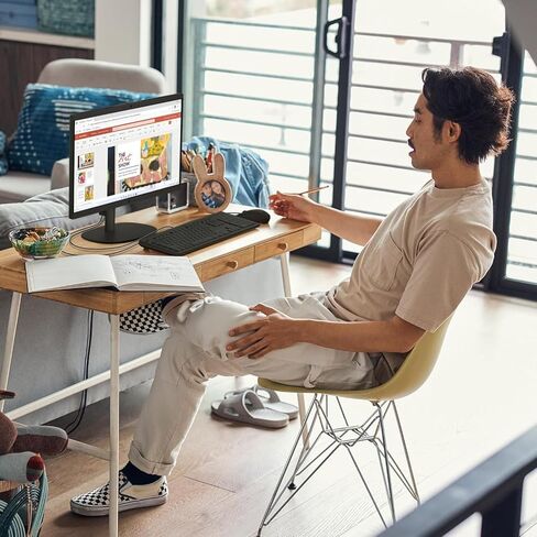 كمبيوتر مكتبي HP الكل في واحد مقاس 22 بوصة FHD للاستخدام اليومي، وحدة المعالجة المركزية Intel رباعية النواة من الجيل الثالث عشر، وذاكرة DDR5 سعة 8 جيجابايت، وتخزين 128 جيجابايت، وHDMI، ونوع C، وواي فاي، وكاميرا ويب عالية الدقة، وWin11 Pro (متجدد) in Saudi Arabia