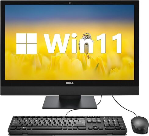 Dell Optiplex 3050 AIO Desktop Win11، 3050 كمبيوتر الكل في واحد، Intel 6th Gen Core i5-6500، ذاكرة الوصول العشوائي 8 جيجابايت، 256 جيجابايت SSD، DisplayPort، Windows 11 Pro (متجدد) in Saudi Arabia
