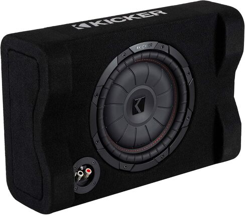KICKER CVTDF 10" (25cm) Subwoofer in Down Firing Encl, 2-Ohm; RoHS Compliant (Renewed) in Saudi Arabia