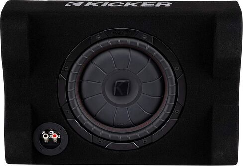 KICKER CVTDF 10" (25cm) Subwoofer in Down Firing Encl, 2-Ohm; RoHS Compliant (Renewed) in Saudi Arabia