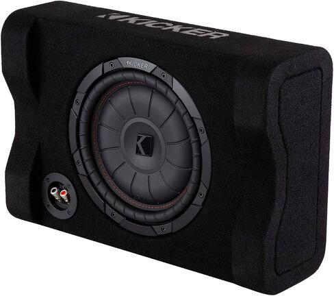 KICKER CVTDF 10" (25cm) Subwoofer in Down Firing Encl, 2-Ohm; RoHS Compliant (Renewed) in Saudi Arabia