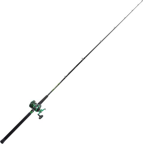 Sougayilang Premium Catfish Rod and Reel Combo - Medium Heavy Two-Piece Catfish Rod Conventional Reel Combo for Catfish Salmon and Steelhead in Saudi Arabia