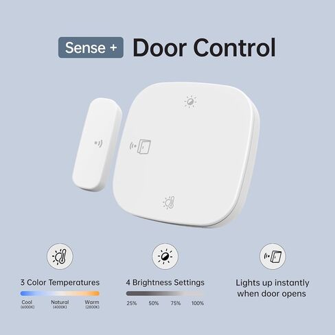 Motion Sensor for Cabinet Lights, Dimmable, Adjustable Color Temperature, Magnetic Mount, for Kitchens Closets Hallways Bathrooms Stairway (Motion Control) in Saudi Arabia