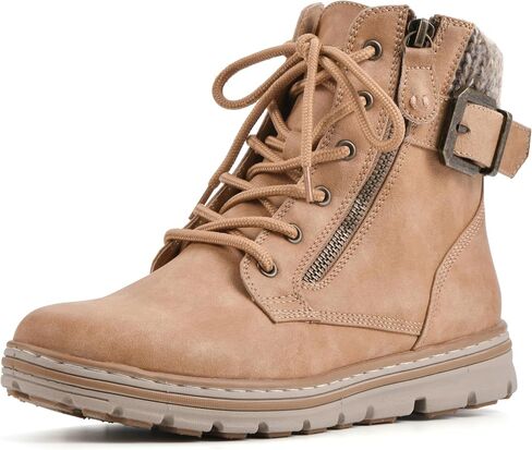 CLIFFS BY WHITE MOUNTAIN Shoes Kelsie Women's Lace-up Hiker Style Bootie in Saudi Arabia