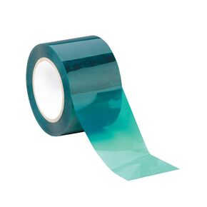 Caplugs SH-47830 5 Mil Thick Green Polyester Tape - PC25-9000 Powder Coating, E-Coating, Anodizing and Other High-Temp Masking Applications - 9" x 72 yds, Green (1 roll)