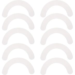 20Pcs Skin Extender Strips Stoma Bag Tape Anti Leak Stoma Skin Barrier Fixing Strips Ostomy Pressure Tape Sticker for Home Elastic Barrier Strips Shop Curved Barrier Strips