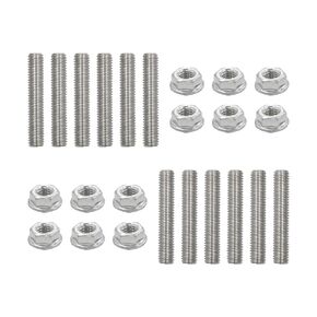 QGHAUC Header Stud Kit Bolts Valve Cover Stainless Steel Compatible for LSX LS1 LS2 LS3 LS6 LS7 4.8 5.3 6.0 6.2L