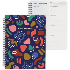 Rileys & Co Undated Planner For Women, 160 To-Do Day Pages, To Do List Notebook, 8 x 6", Undated Daily Planner For Boosting Your Productivity, Daily To Do Planner, Travel Friendly (Pink) in Kuwait