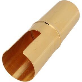 axophone Mouthpiece Protective Cover, Saxophone Mouthpiece Protective Cap Sax Clarinet Mouth Piece Cover Metal Instrument Accessory(Tenor)
