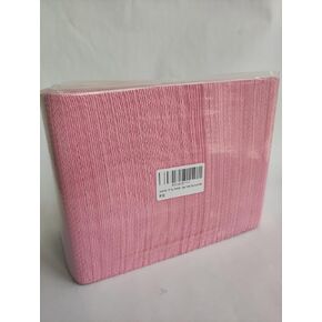 Dental Bibs (125 Pcs), Dental Bibs Disposable 13" x 18", 3 Ply Waterproof Tattoo Bibs Nail Paper Towels Tray Covers (Pink)