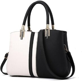 PORRASSO Women Handbag Fashion Top-Handle Bags Ladies Tote Shoulder Bag Female