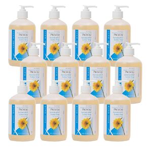 Provon Antimicrobial Lotion Soap with 0.3% PCMX, Pleasant Fragrance, 16 fl oz Counter Top Pump Bottle (Pack of 12) - 4303-12