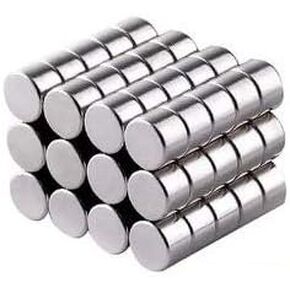 Hyoocct 30 Pieces 10x5mm Kitchen Refrigerator Small Fridge Magnets for Crafts Whiteboard Office Magnet