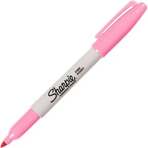 Permanent Marker, Fine Point, Pink