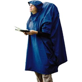 Sea to Summit Nylon Tarp Poncho 4-in-1 Raincoat, Pack Cover, Groundsheet, and Shelter