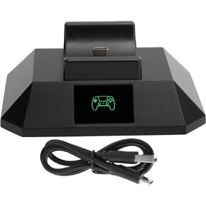 BTER Controller Charger for PS5, Portable 5V/1.5A Digital Single Controller Charging Station with Display, Fast Charging Type C Charging Dock for Playstation 5, for PS5 Gamepad