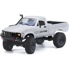 WPL C24-1 RC Rock Crawler RC Truck 4x4 1/16 Scale RC Crawler Off Road Remote Control Pickup 2.4G All Terrain RTR with Proportional Throttle Steering Led Light Adult