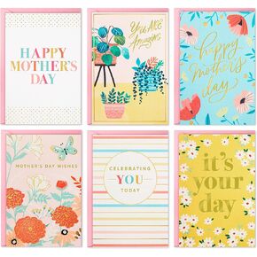Hallmark Mothers Day Cards Assortment, Mother's Day Wishes (36 Cards with Envelopes)