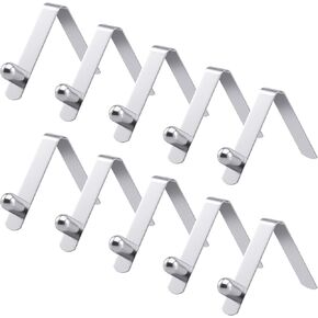 Pndeyo Tent Pole Clips, Tent Pole Push Button Spring Clip, Kayak Paddle Clip Spring Snap Clips Locking Tube Pin for Camping Kayak Paddle Tent Pole