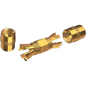 Shakespeare PL-258-CP-G Marine Center Pin Spice Connector , Gold