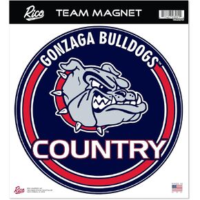 Rico Industries NCAA Gonzaga Bulldogs - Zags Standard 8" Round Magnet in Kuwait