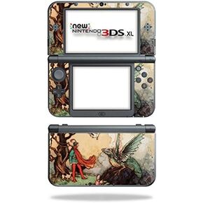 MightySkins Skin Compatible with Nintendo 3DS XL (2015) - Tale of A Dragon | Protective, Durable, and Unique Vinyl Decal wrap Cover | Easy to Apply, Remove, and Change Styles | Made in The USA