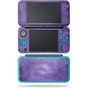 MightySkins Skin Compatible with Nintendo New 2DS XL - Purple Airbrush | Protective, Durable, and Unique Vinyl Decal wrap Cover | Easy to Apply, Remove, and Change Styles | Made in The USA